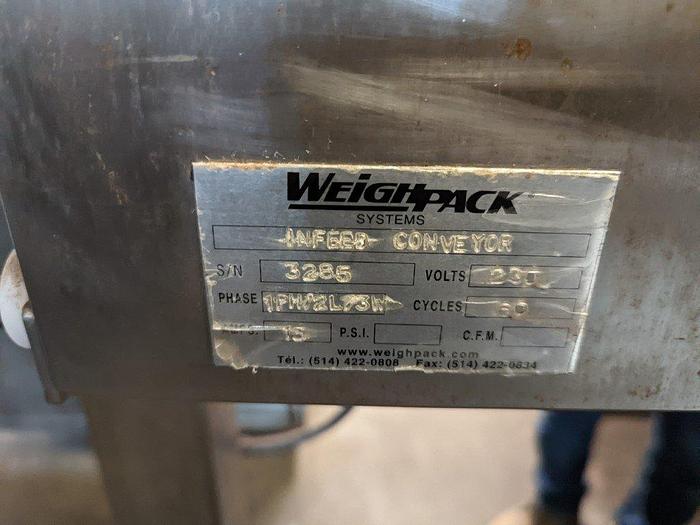 Used Complete WeighPack Packaging Line