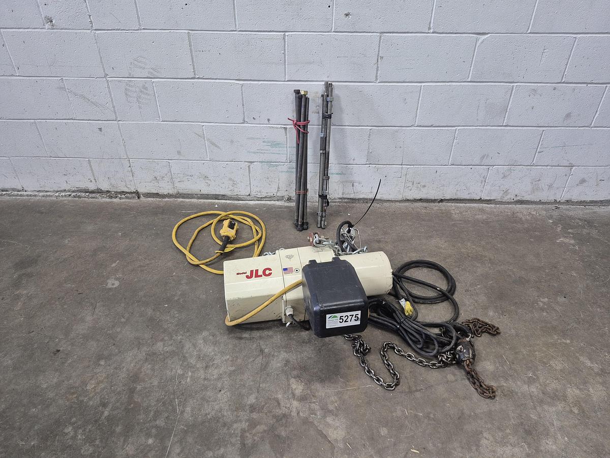 Used Coffing JLC 1-Ton Electric Chain Hoist
