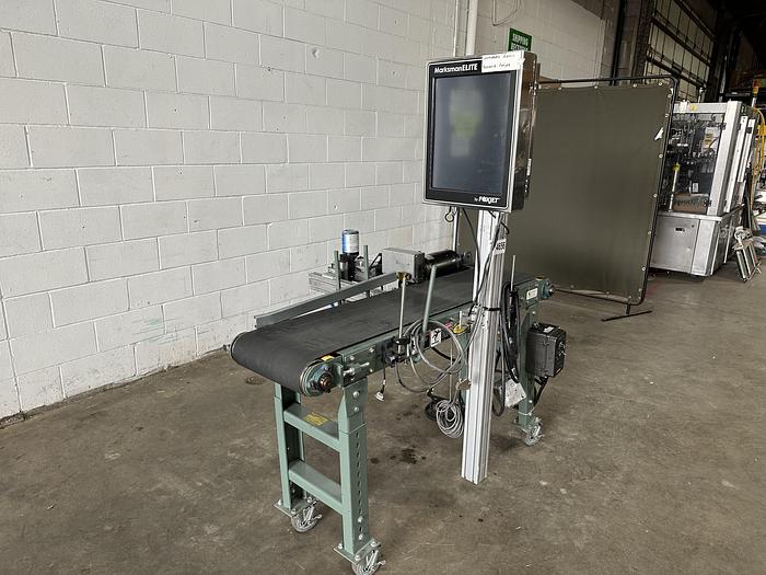 Used FoxJet Date Coder w/ Conveyor