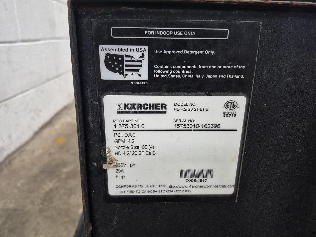 Used Karcher Electric Pressure Washer