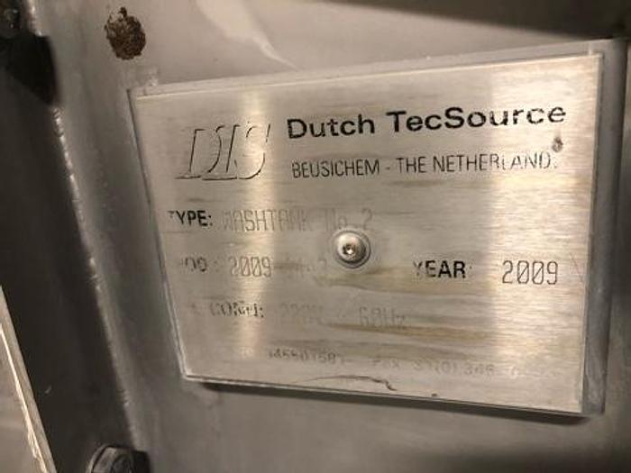 Used DTS Produce Corkscrew Wash Tank