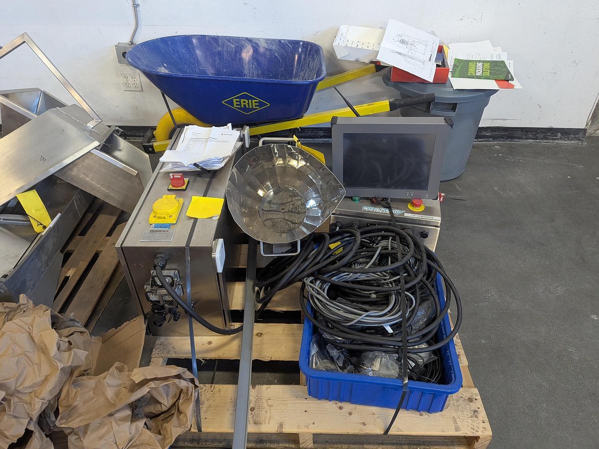 Used Weighpack Primo 14 Head Scales with Platform and PreCheq Analyzer