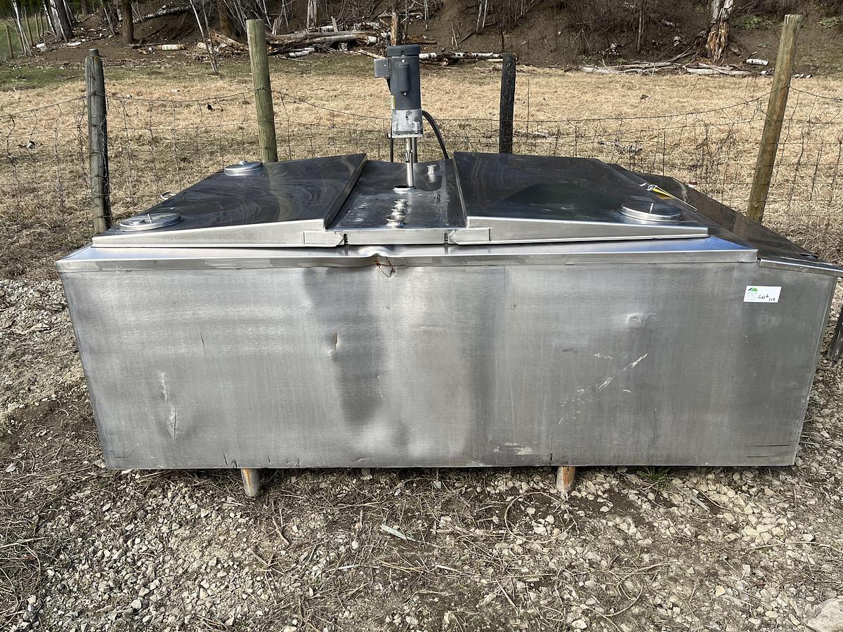 Used 2000L Jacketed Cheese Vat