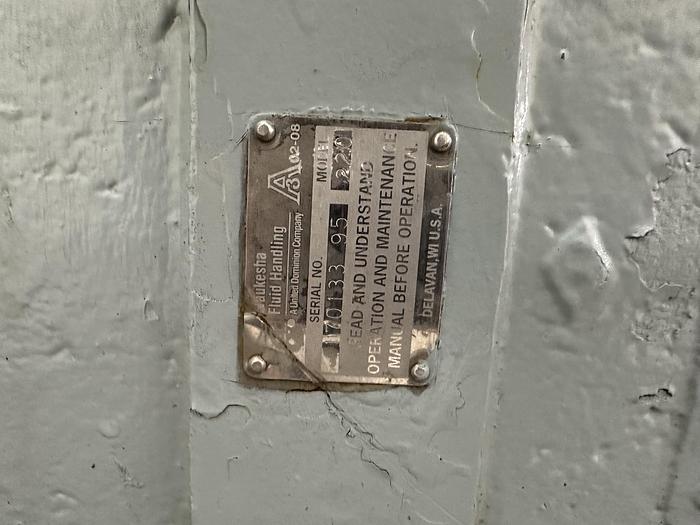 Used Waukesha 220 Sanitary PD Pump