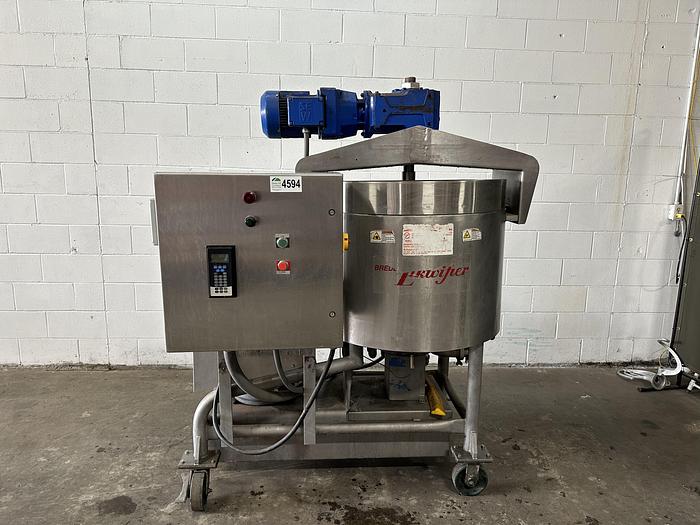 Used Breddo Likwifier 50 Gallon Jacketed Mixer