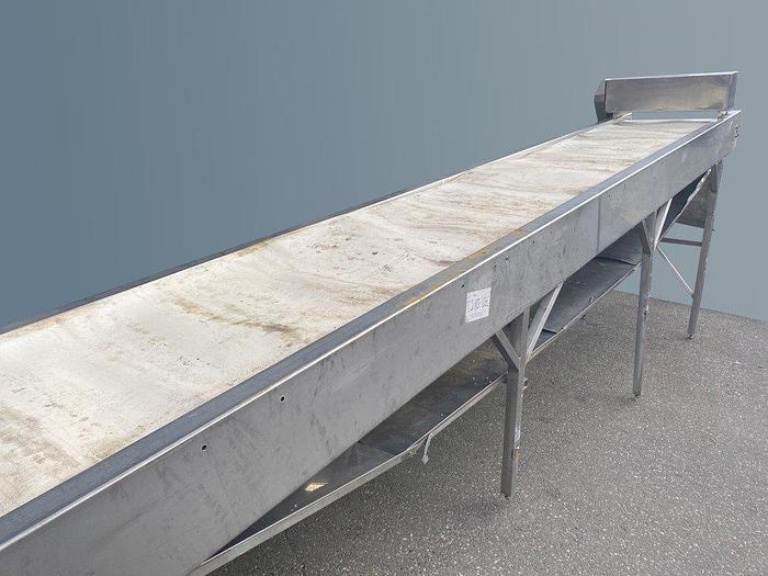 Used Incline Berry Inspection Conveyor