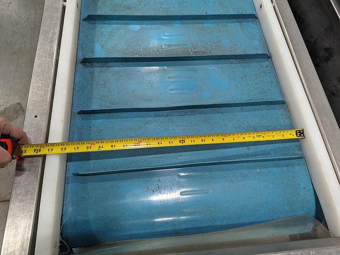 Used Andgar Adjustable Angle Dog Leg Conveyor
