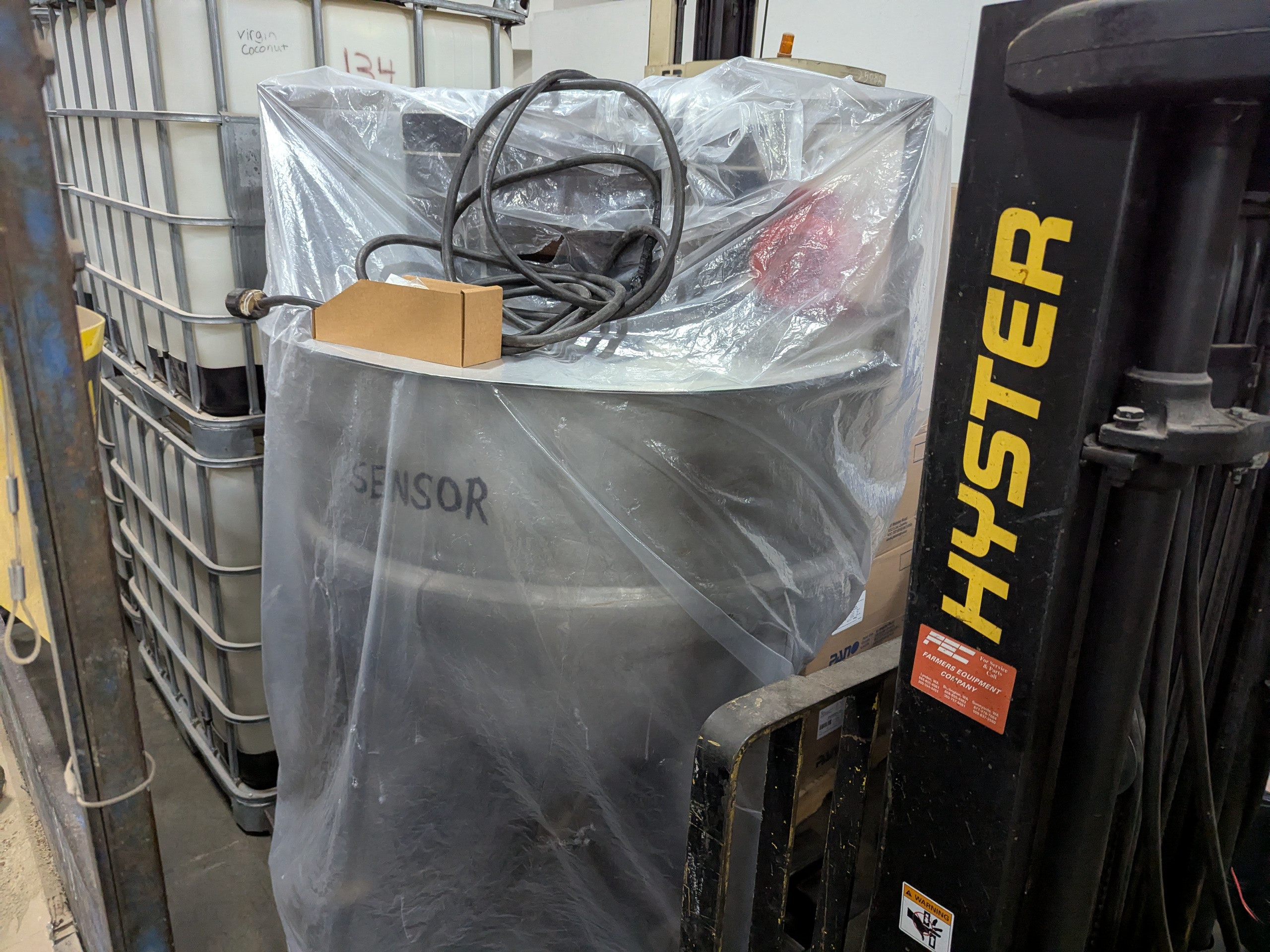 Used Lee 200 Gallon Kettle with Scrape Agitation