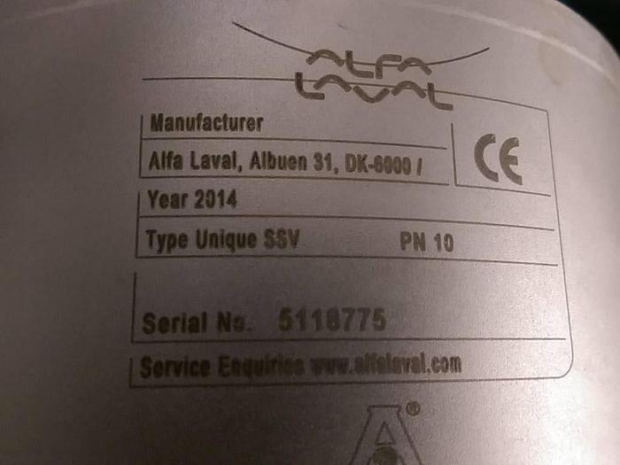 Used Alfa Laval Unique SSV Valve