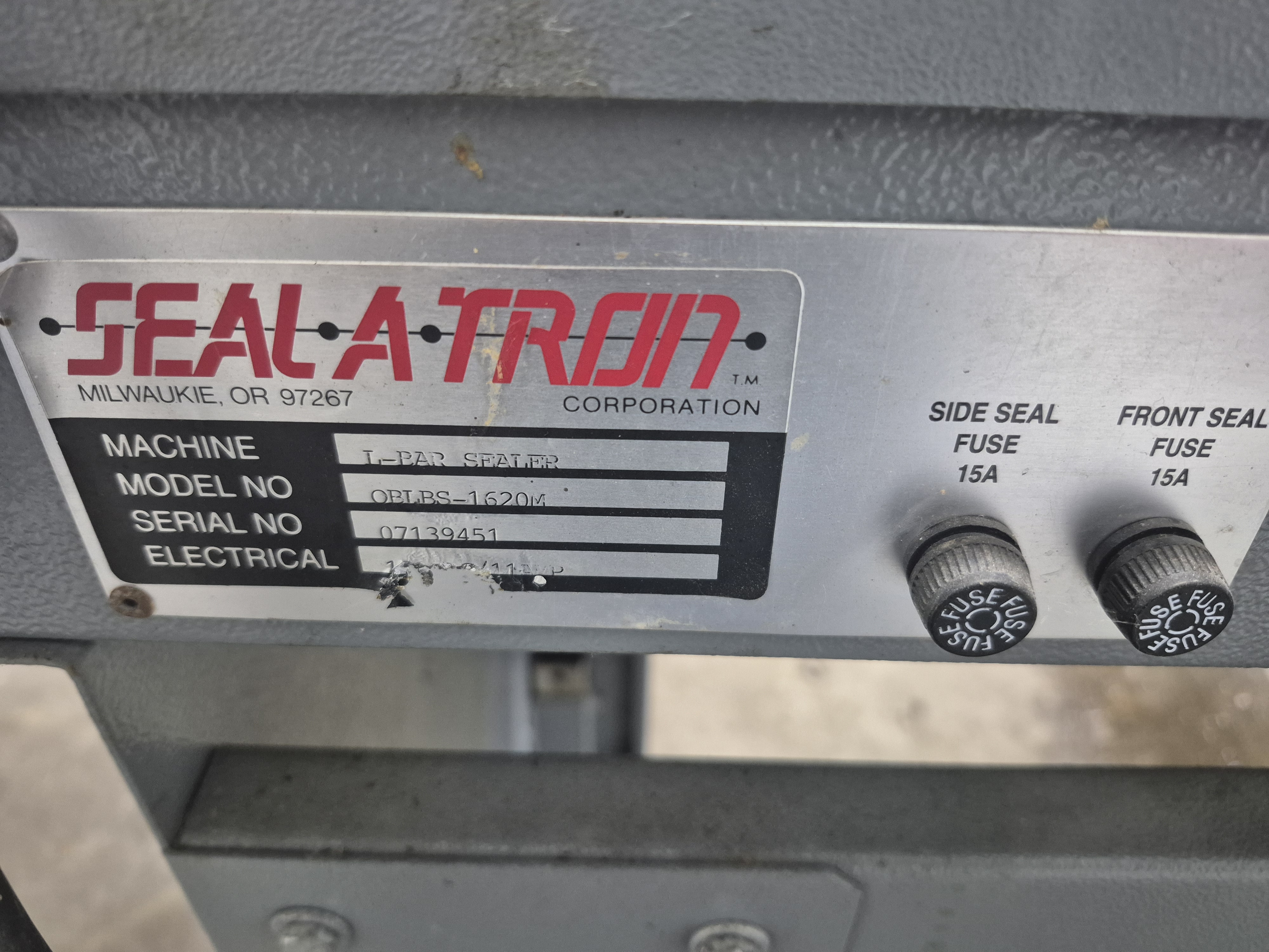 Used Seal-A-Tron Seal & Shrink Wrapper