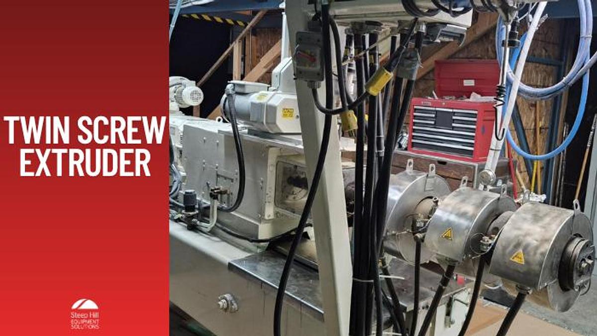 Used Clextral BC 45 Twin-Screw Extruder