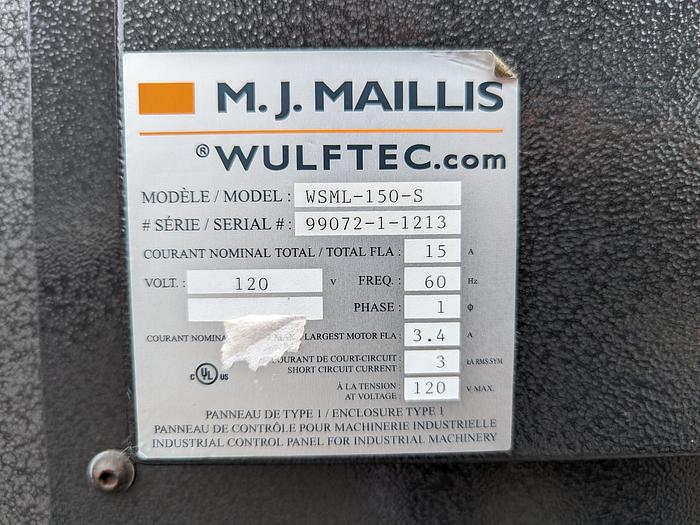 Used Wulftec WSML-150-S Stretch Wrapper