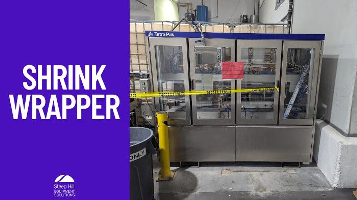 Used Tetra Pak Shrink Wrapper 32