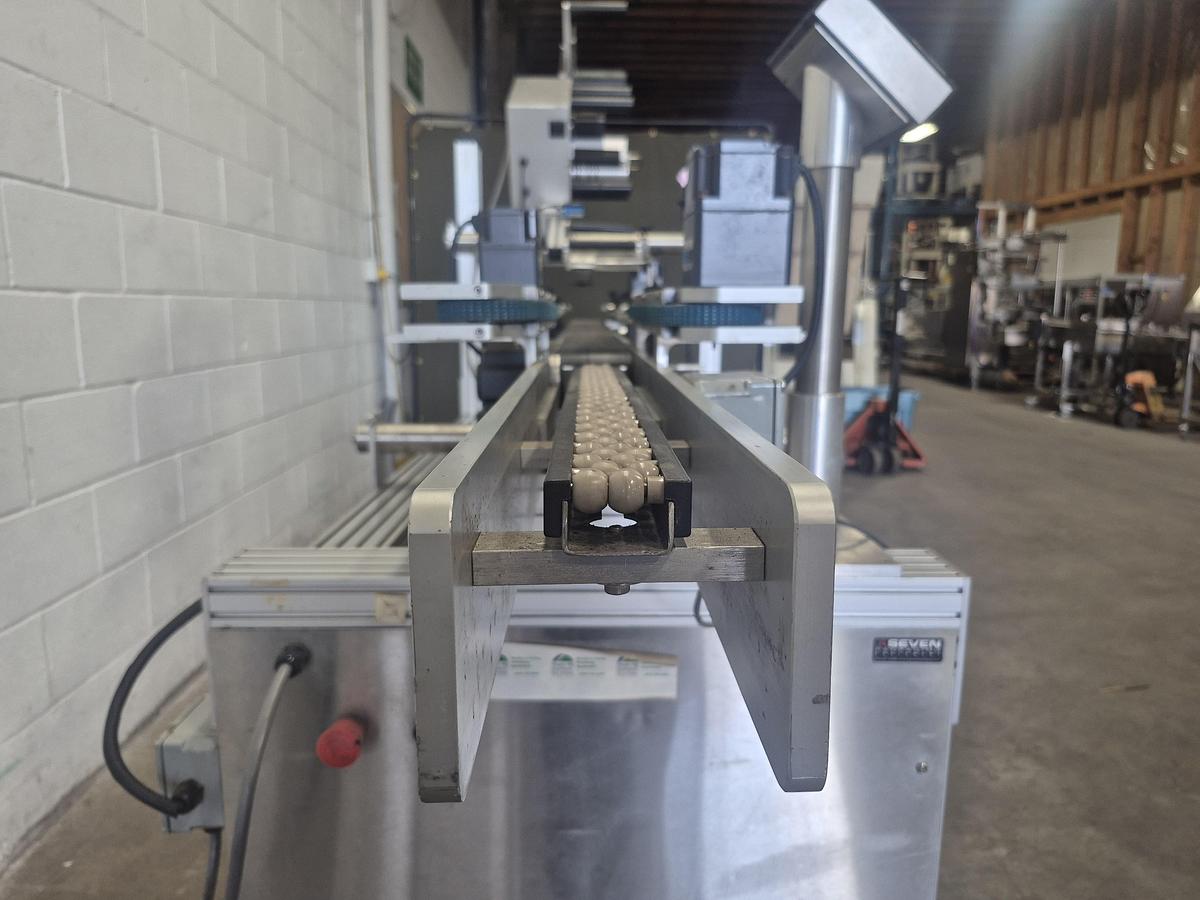 Used Associated Two-Head Top & Bottom Labeller