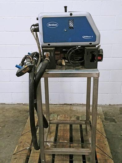 Used Nordson DuraBlue 4 L-Series Adhesive Melter