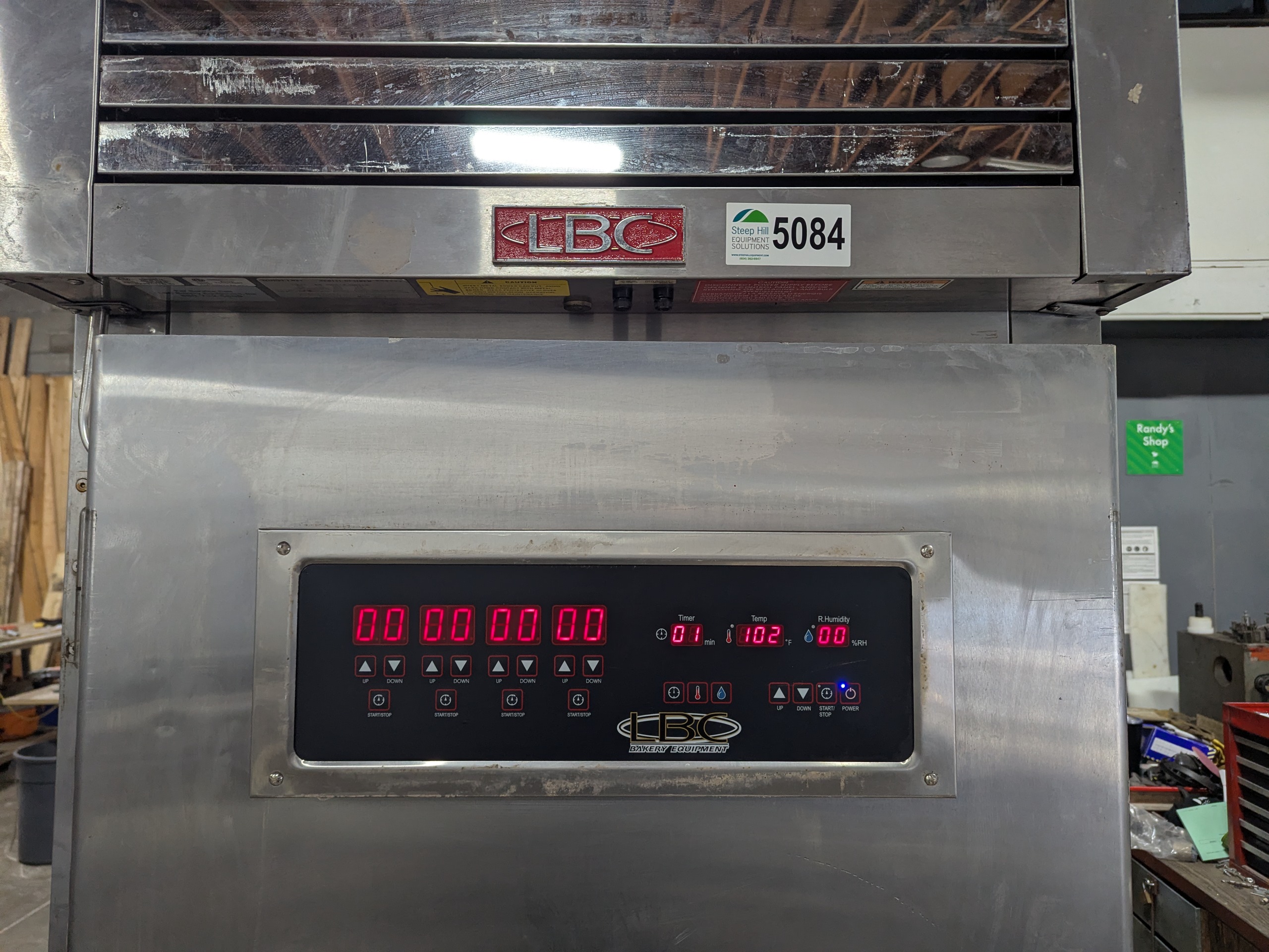 Used LBC LRPI Proofer