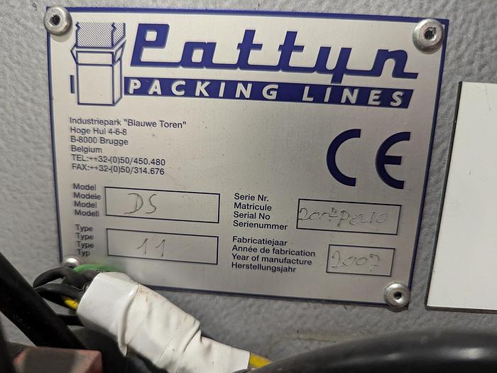 Used Pattyn Bag Decuffer Sealer DS-11