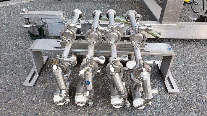 Used Apple MR150 8-Head Pneumatic Depositor