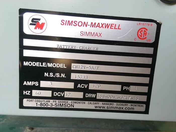 Used Onan 63KVA Gas Generator