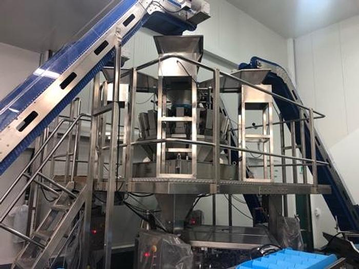 Used Actionpac Rotary Poucher with Scales