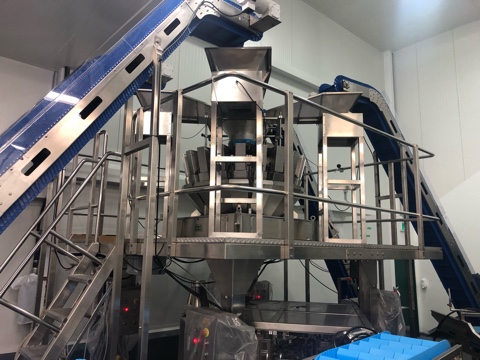 Used Actionpac Rotary Poucher with Scales