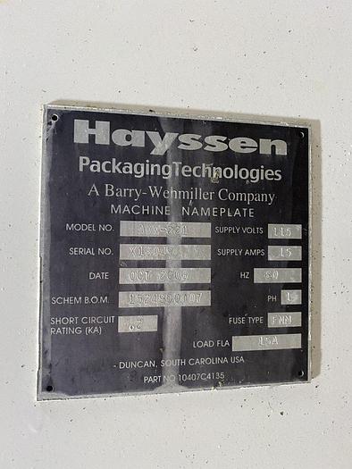 Used Hayssen Multihead Weigher