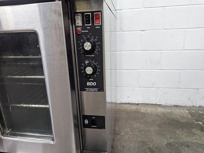 Used Blodgett Double-Stack NG Convection Ovens