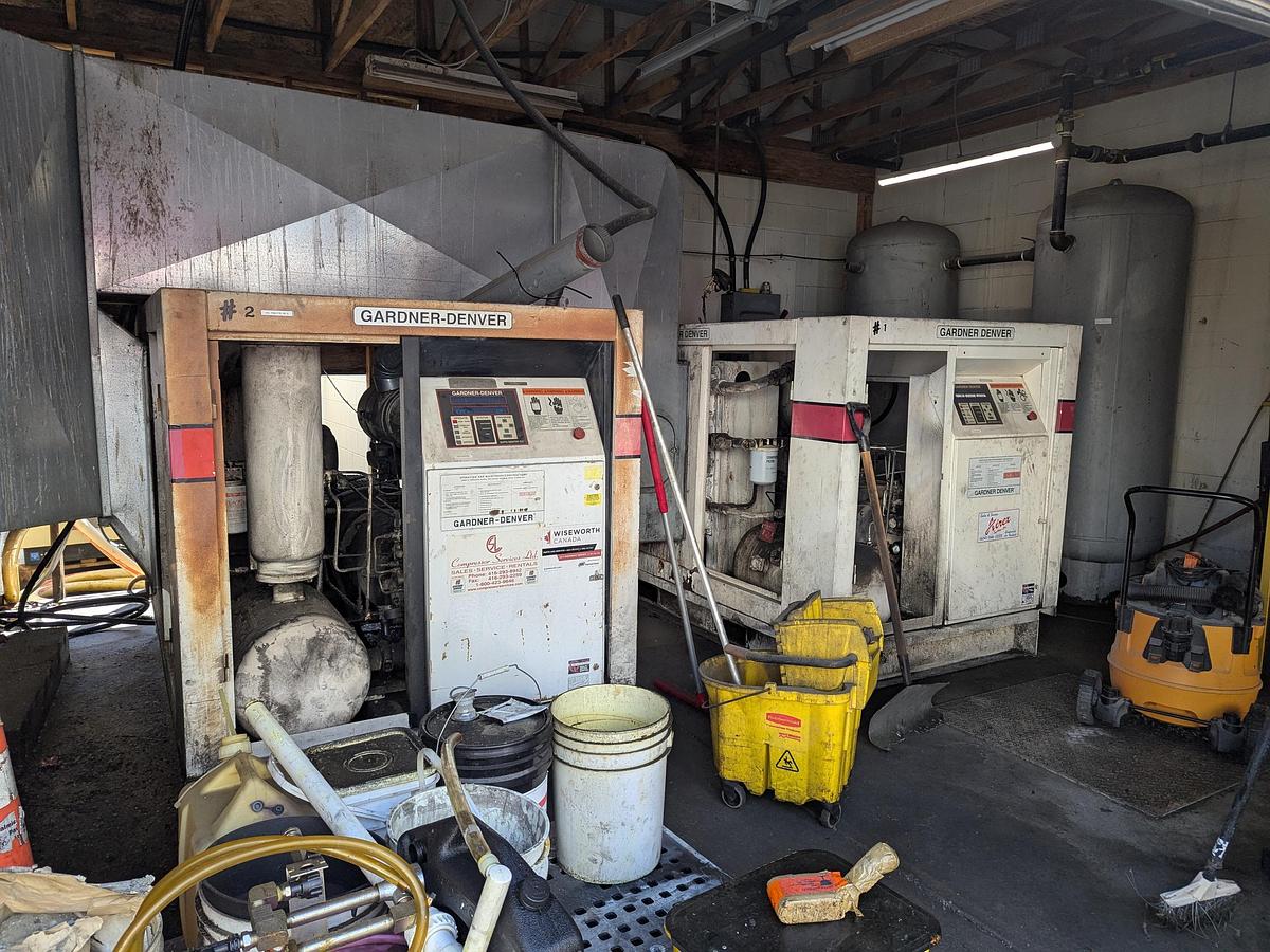 Used Gardner Denver 100HP Air Compressor