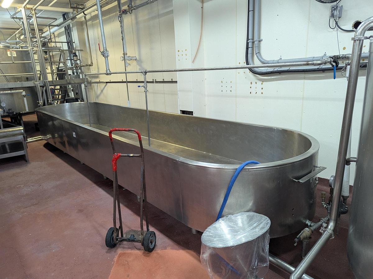 Used 25ft Ricotta Tank