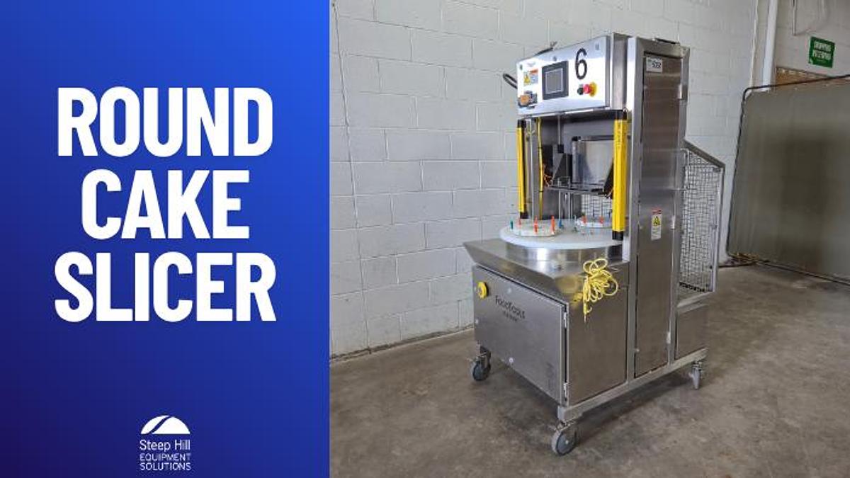 Used FoodTools CS-2100RFi Automatic Round Cake Slicer