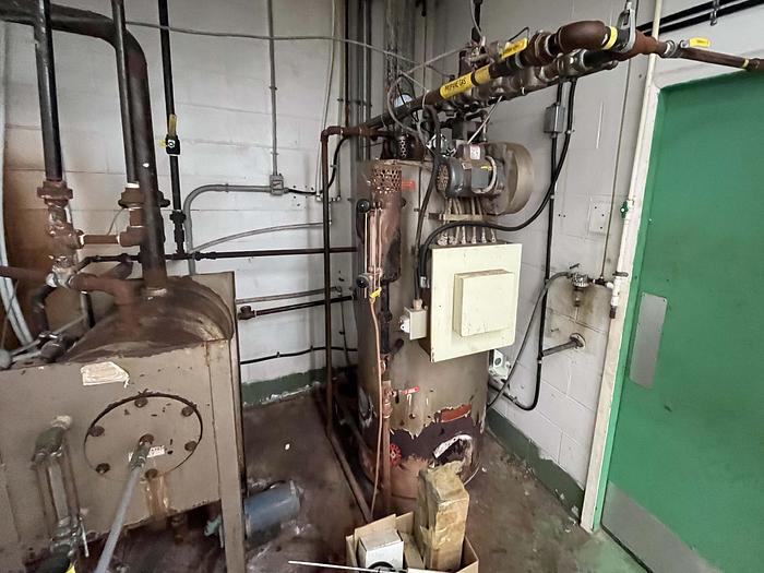 Used Fulton 15 Hp Steam Boiler