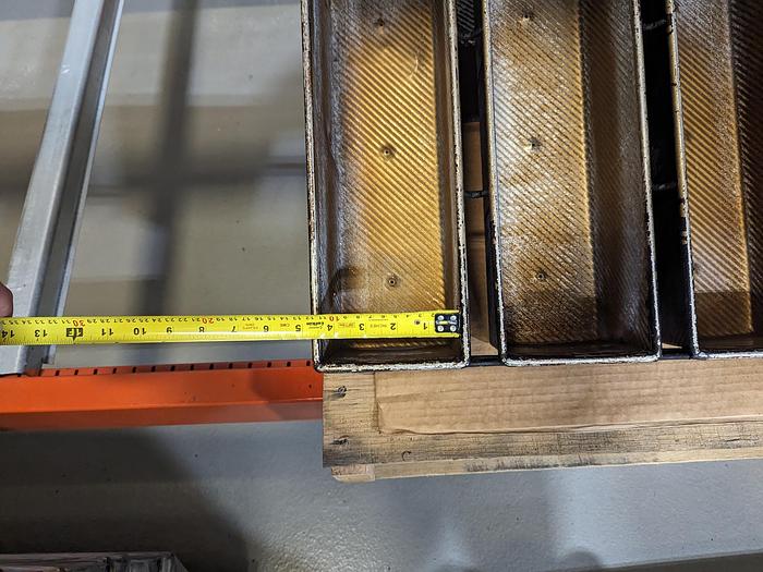 Used 3-Strap Bread Loaf Pans