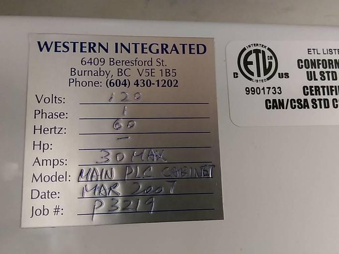 Used Tank Control Panel