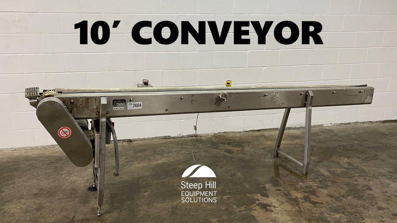 Used Woods 10' Conveyor
