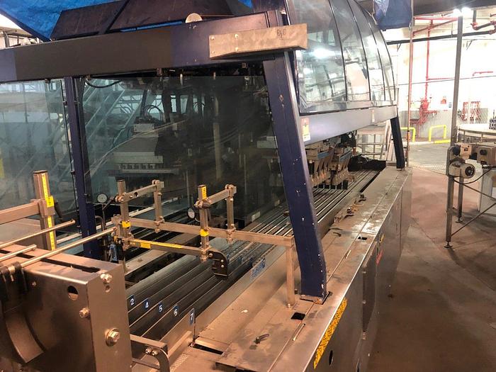 Used Kettner Contipac Rotary 24-Bottle Case Packer