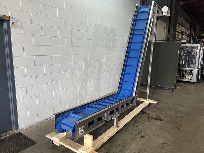 Used 9' High Z-Style Conveyor