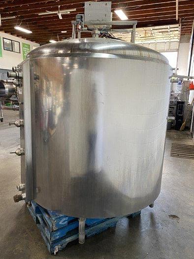 Used 500 Gallon Jacketed Dairy Tank