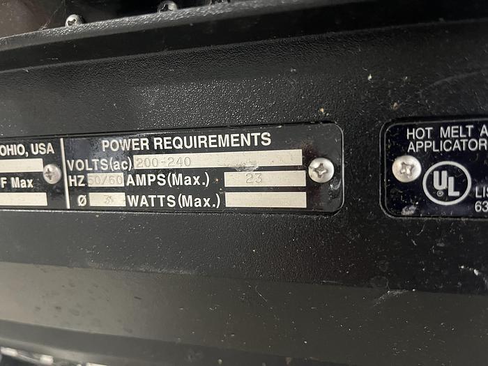 Used Nordson 3700V Hot Melt Adhesive System