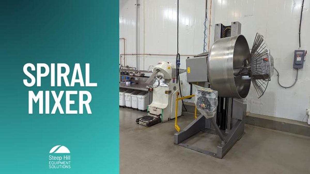 Used Logiudice Overturnable Spiral Mixer