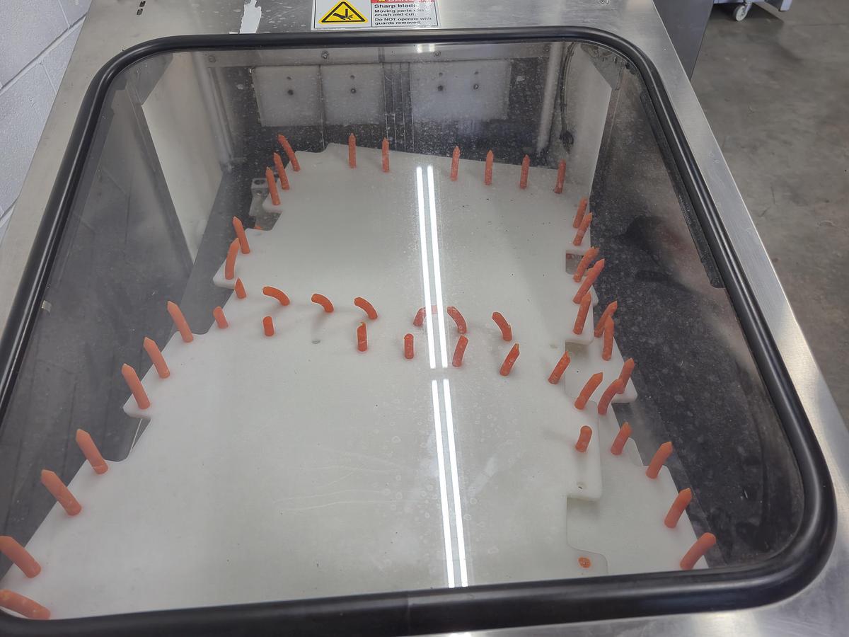 Used FoodTools CS-10E Semi-Automatic Sheet Product Slicer