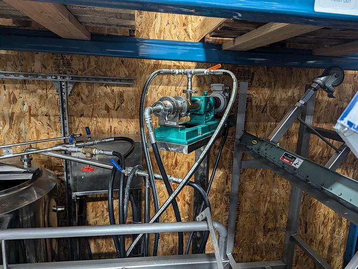 Used Seasoning Drum w/ Dry Ingredient Feeder