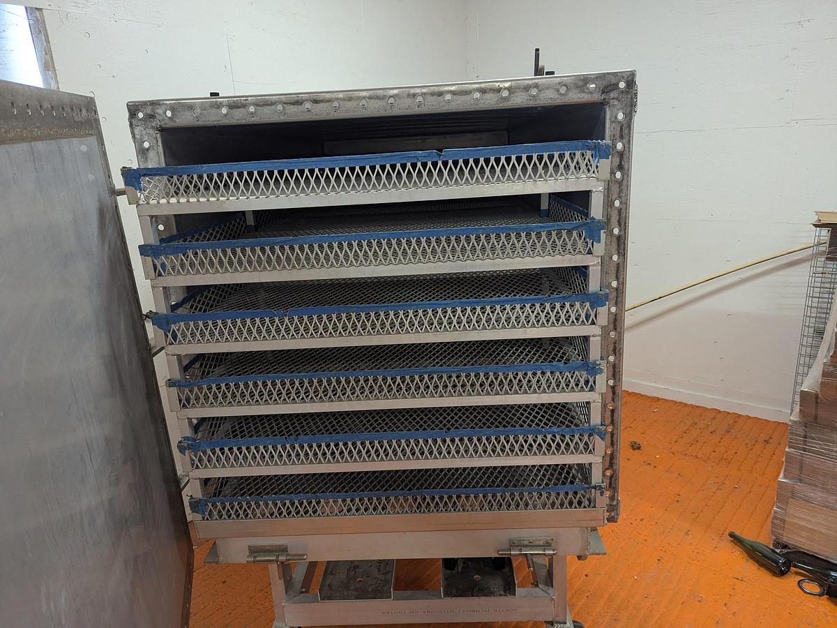 Used Custom Autoclave with Roll-Out Rack