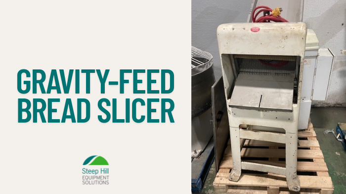 Used Oliver Gravity-Feed Bread Slicer