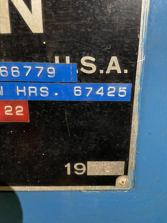 Used Wittman 75HP CO2 Compressor