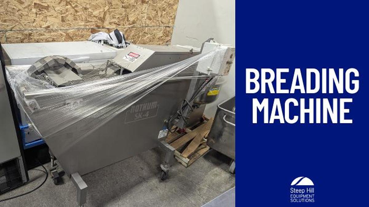 Used Nothum SK-4 Stainless Steel Breading Machine