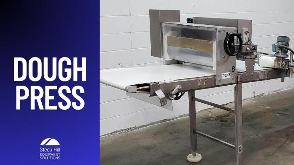 Used CIM-Comas Dough Press & Auto Dough Folder