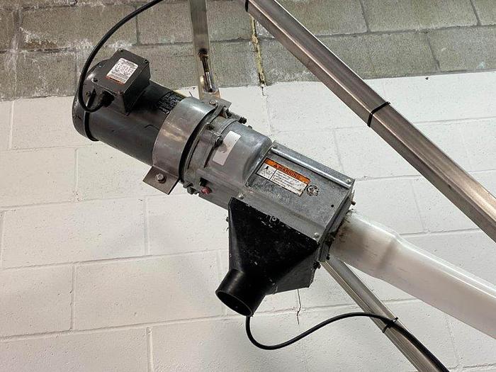 Used Mobile Inclined Auger Conveyor