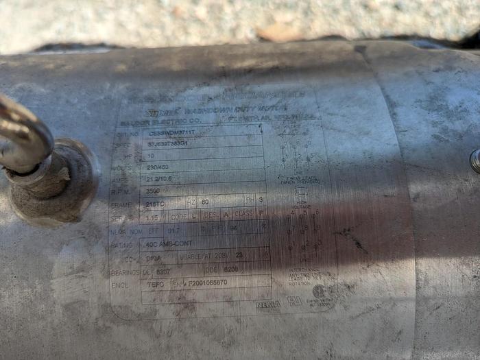 Used Fristam FPX722 Centrifugal Pump