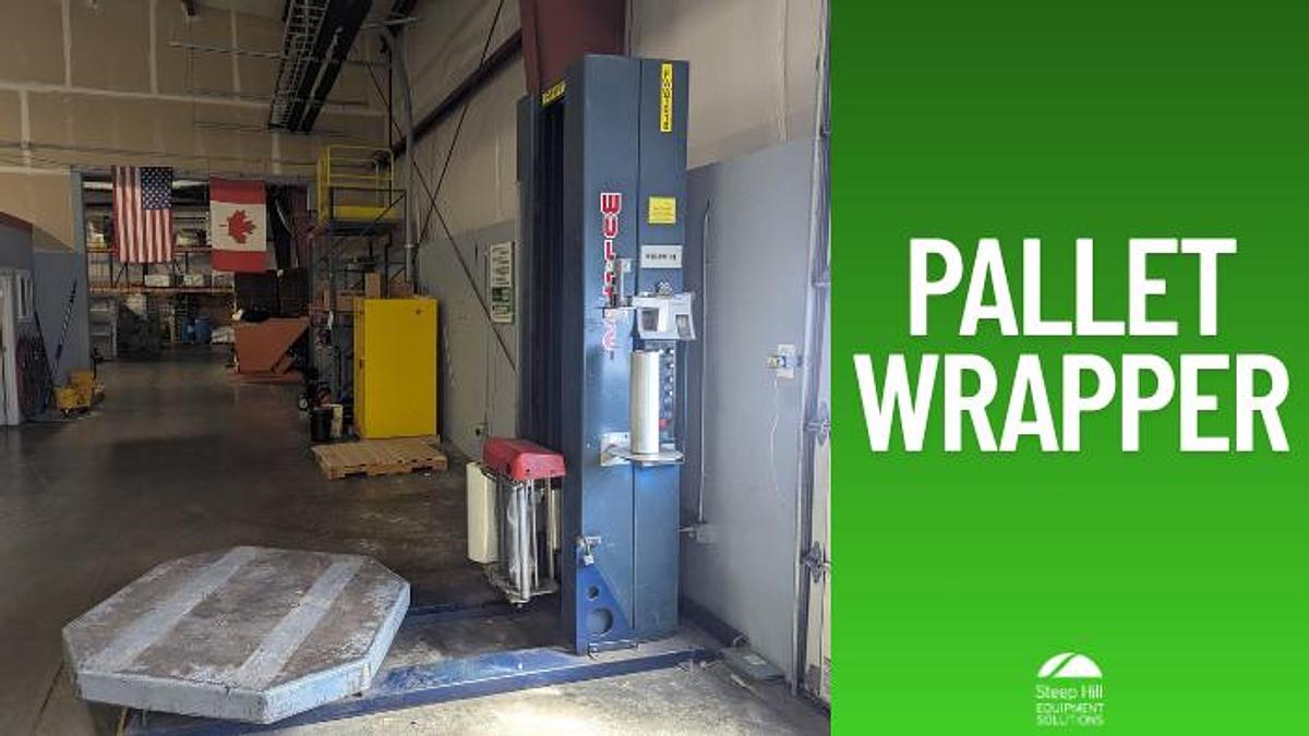 Used Wulftec WHP-200 Pallet Wrapper