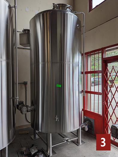 König 35HL Brew Tanks with Load Cells